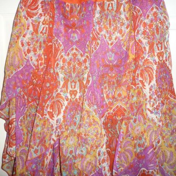 Made in Canada MULTI LAYERED Skirt - S. Cross Creations Artisan Piece - Picture 3 of 6
